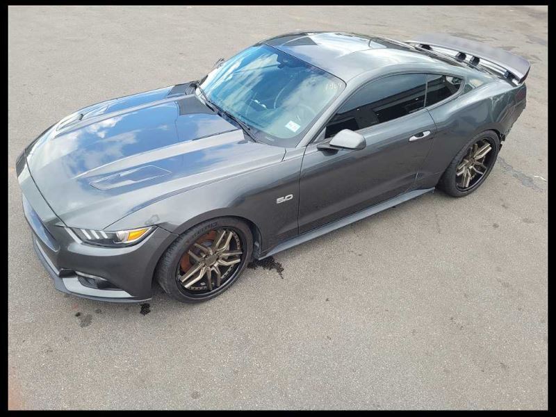 2015-2023 Ford Mustang GT S550 Door Sill Scuff Plate Trim Molding Pair OEM - The Parts Farm