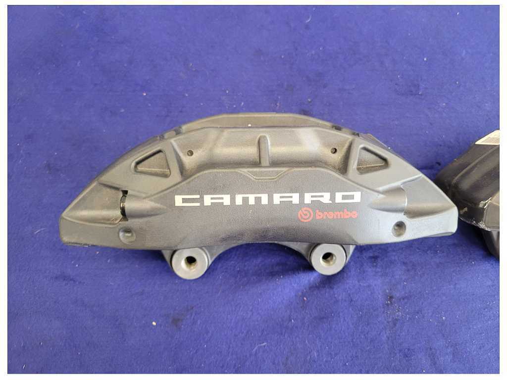2016-2023 Chevrolet Camaro SS OEM NTO Brembo Front Brake Calipers Bare C62 - The Parts Farm