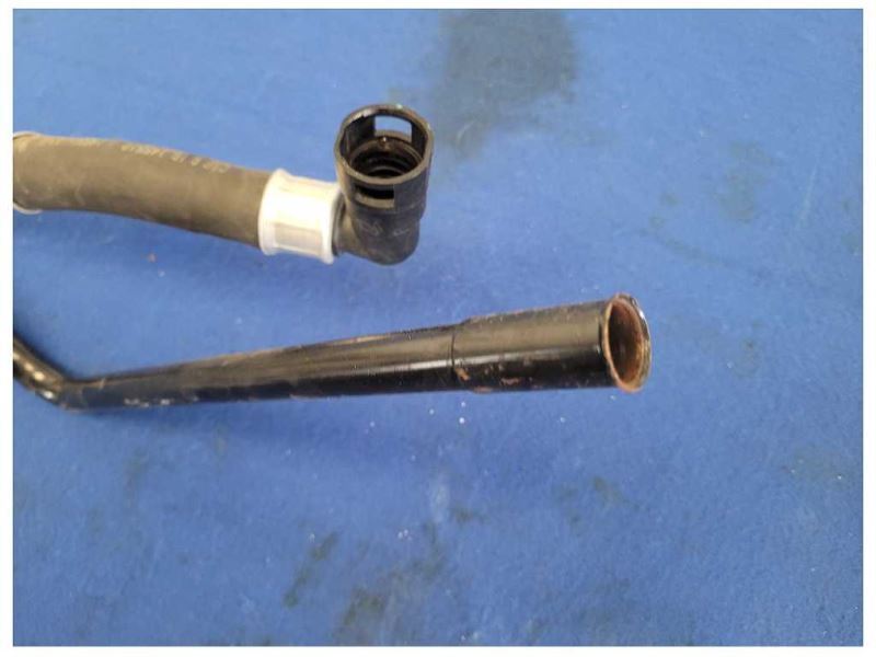 2005-2009 Ford Mustang GT 4.6L Intake Coolant Valley Pipe Heater Core 2496 - The Parts Farm