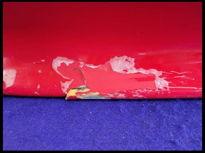 1987-1993 Ford Mustang GT 5.0L Rear Back Bumper Cover Paint Scuffs Scratches - The Parts Farm
