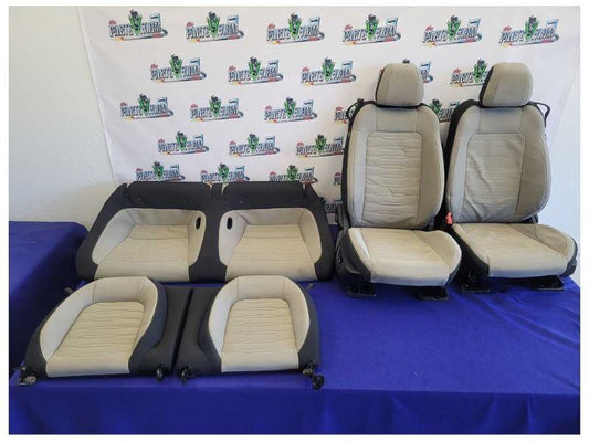 2015-2017 Ford Mustang GT S550 Coupe Seats Cloth Front Rear Good Bags 2318