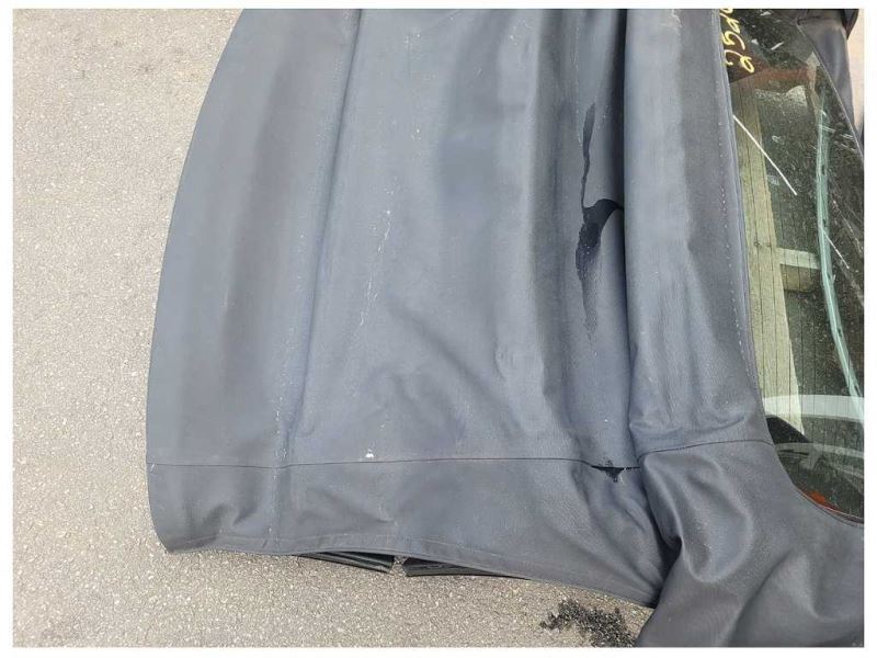 1994-1998 Ford Mustang GT Cobra Convertible Roof Top Frame Cloth Paint UA 2526 - The Parts Farm