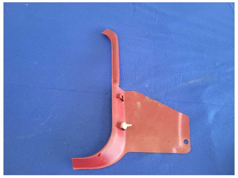 1987-1993 Ford Mustang GT 5.0L Passenger Right Lower Kick Panel Red 2298 - The Parts Farm