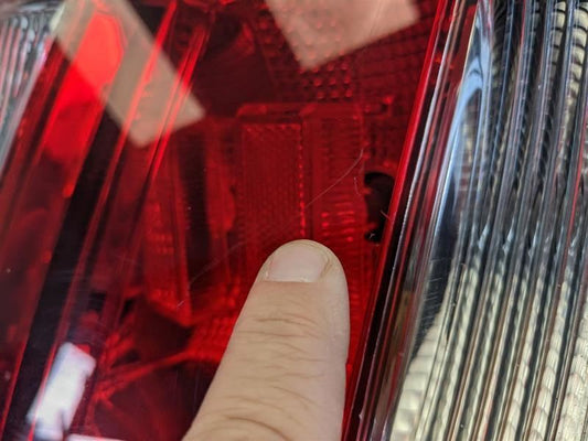 2010-2012 Ford Mustang GT Passenger Right RH Taillight Lamp Brake Lens Red 2307