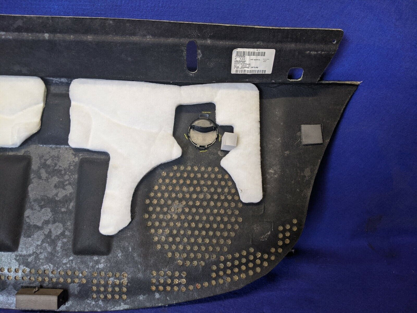 2018-2023 Ford Mustang GT S550 Coupe Rear Package Tray Speaker Cover Carpet - The Parts Farm