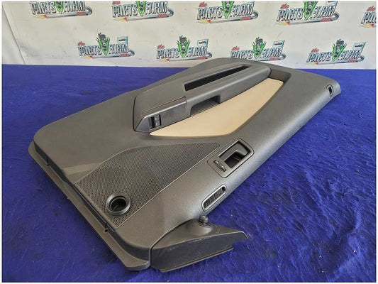 2011-2014 Ford Mustang GT Driver LH Front Coupe Door Panel Tan Insert Base 2726