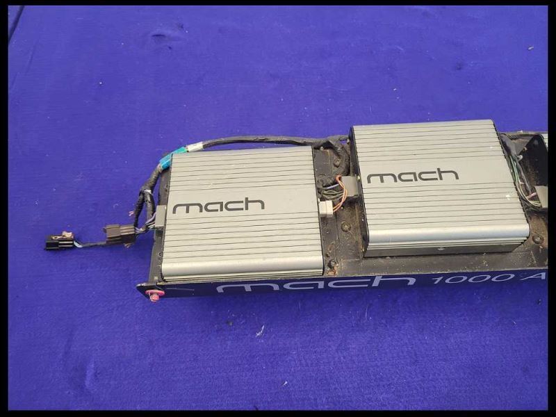 1999-2004 Ford Mustang Cobra SVT DOHC 4.6L Mach1000 Amplifier Rack Amps Tray - The Parts Farm