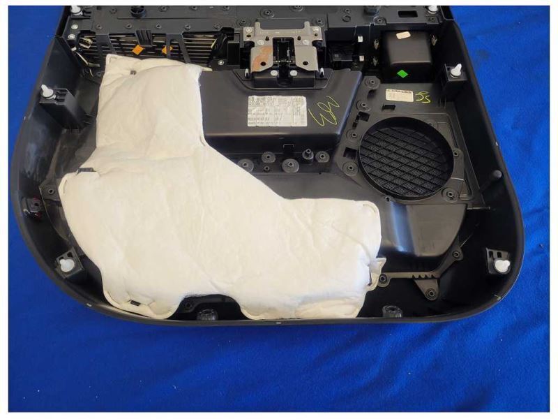 2021-2023 Ford F150 4x4 Pickup Truck Passenger Rear Door Panel Card Black 2547 - The Parts Farm