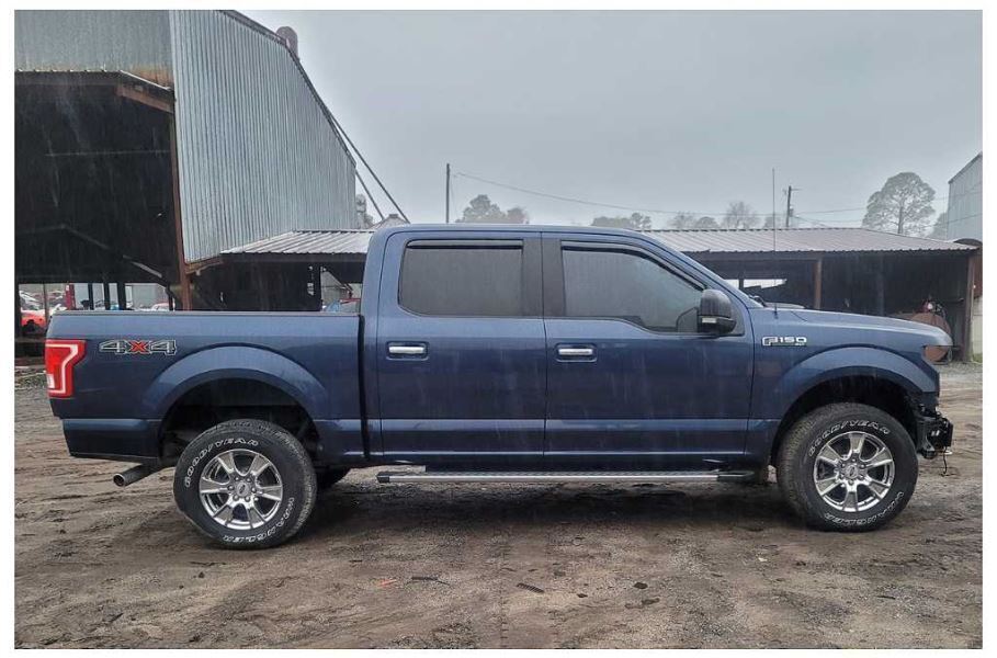 2015-2017 Ford F150 4x4 Pickup Truck Pair Sun Visors Shade No Sunroof 2505 - The Parts Farm