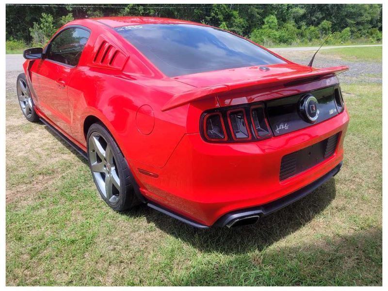 2011-2014 Ford Mustang GT Driver Left Rear View Mirror Spotter Paint PQ 2395 - The Parts Farm
