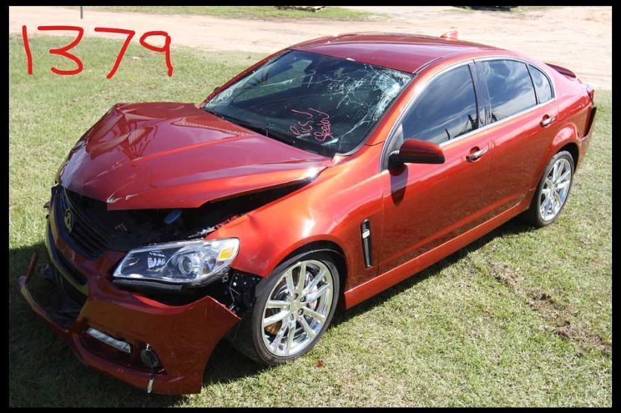 2014-2017 Chevrolet SS 6.2L Sedan Driver Left LH Rear Door Panel Card Trim - The Parts Farm