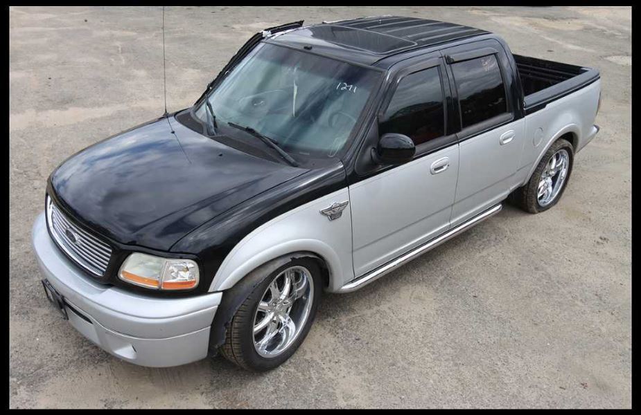 2000-2004 Ford F150 Harley Davidson Pickup Truck Radiator Condenser Cooling AC - The Parts Farm