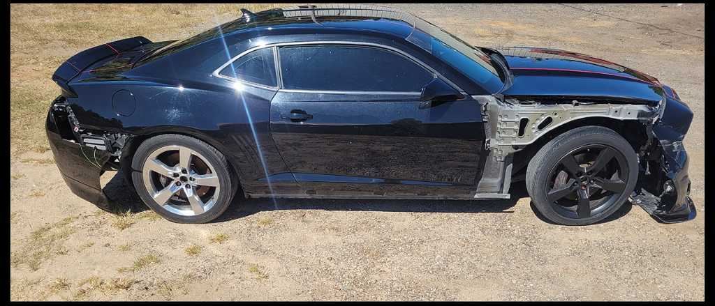 2010-2015 Chevrolet Camaro SS Driver Rear View Mirror Power Heat DD1 Paint Black - The Parts Farm