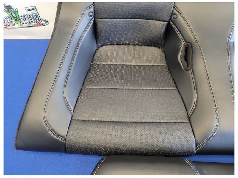 2018-2023 Ford Mustang GT S550 Rear Convertible Seat Leather Upper Lower 2543 - The Parts Farm