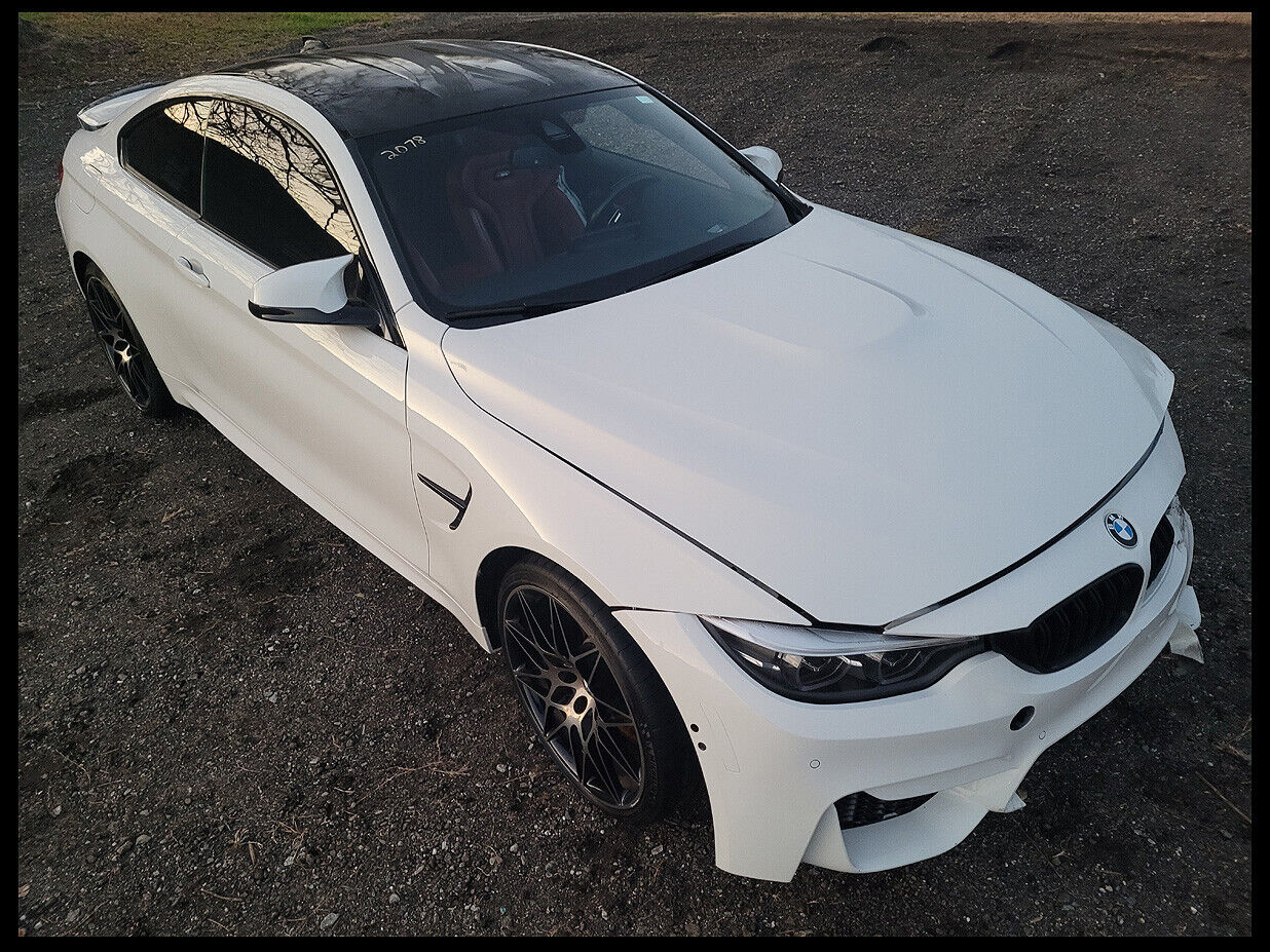 2015-2020 BMW F82 M4 Competition Roof Carbon Fiber Outer Panel Trim Body Part - The Parts Farm
