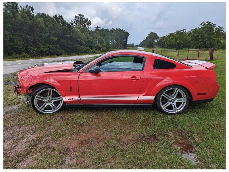 2005-2011 Ford Mustang GT GT500 Pair Coupe Sun Visors Mirror Shade Visor 2410 - The Parts Farm