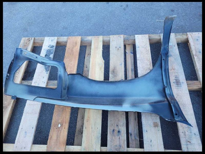 2003-2006 Dodge Ram Viper SRT-10 8.3L Driver Left Front Fender Body Paint Black - The Parts Farm