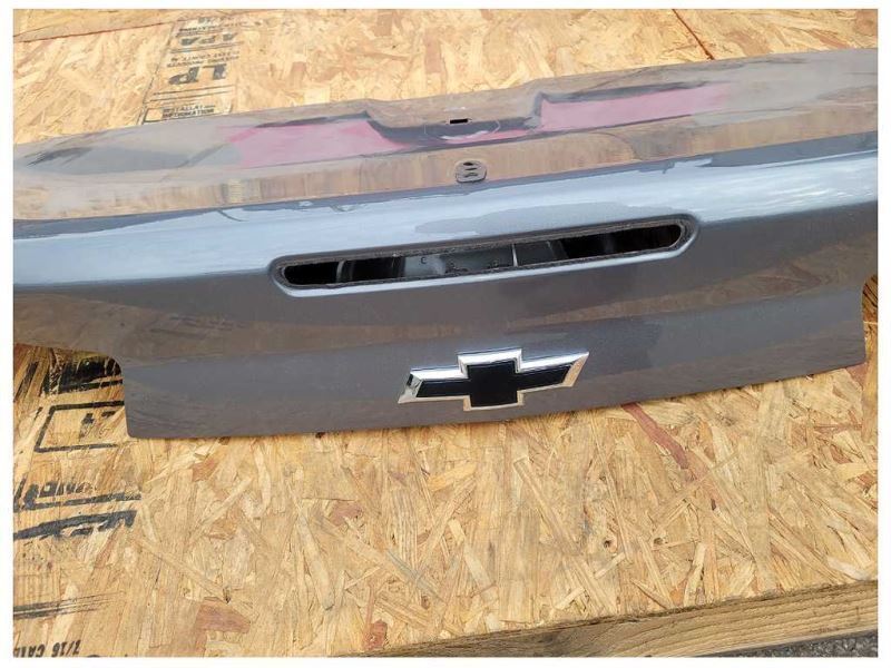 2019-2020 Chevrolet Camaro SS Rear Deck Lid Trunk No Spoiler Paint Gray C124 - The Parts Farm