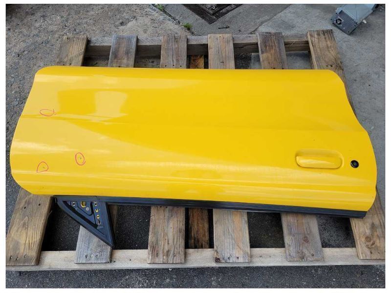 1994-1995 Ford Mustang GT Convertible Front Passenger Door Shell Paint BZ 2406 - The Parts Farm