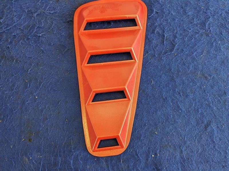 2010-2014 Ford Mustang GT Pair Side Quarter Window Louvers Need Paint 2330 - The Parts Farm