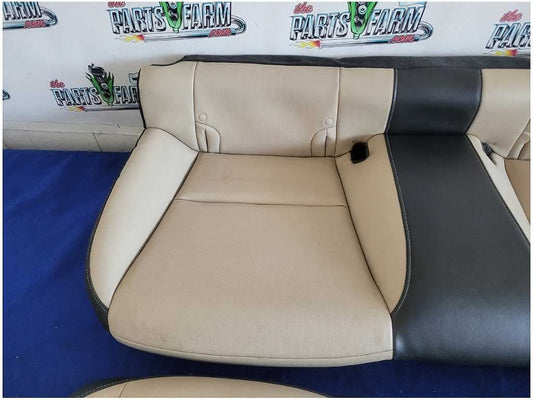 2011 Chevrolet Camaro SS Coupe Rear Seats Back Lower Upper Tan Leather 2898