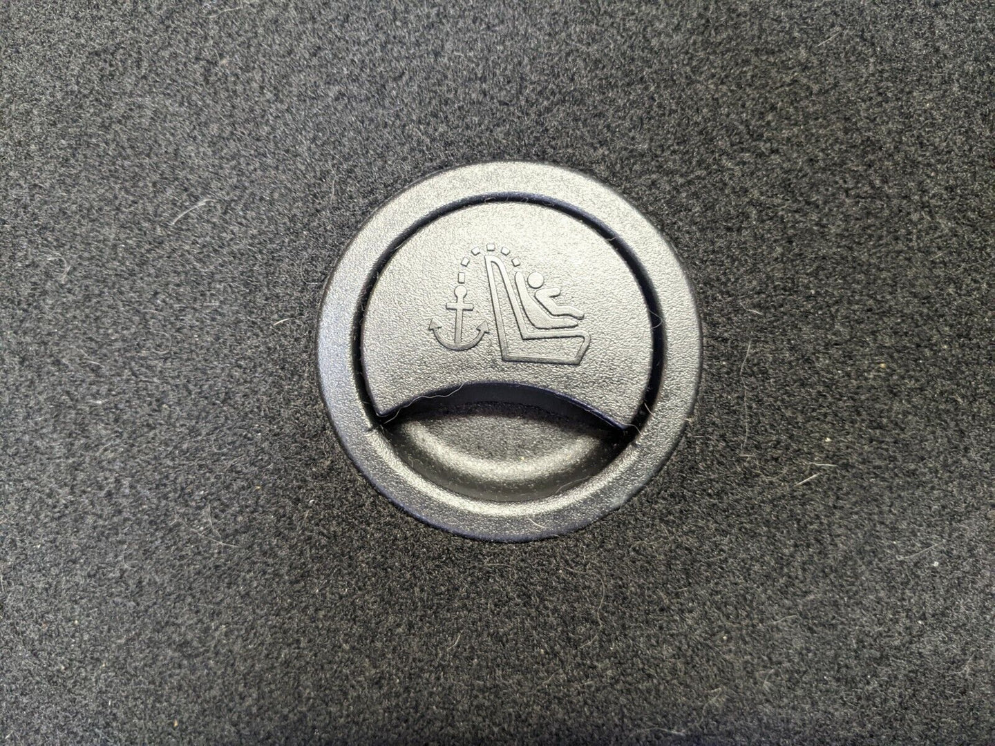 2018-2023 Ford Mustang GT S550 Coupe Rear Package Tray Speaker Cover Carpet - The Parts Farm