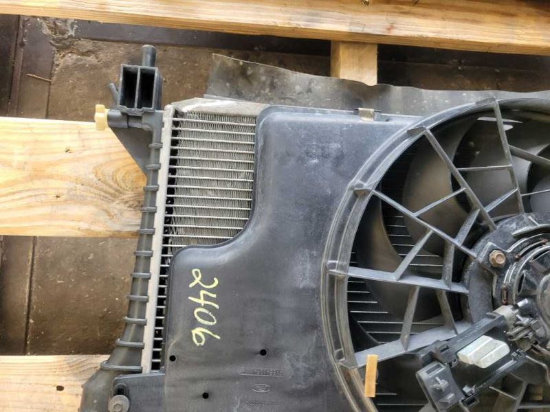 1994-1995 Ford Mustang GT 5.0L Radiator Fan Condenser Auto Tran Front 2406 - The Parts Farm