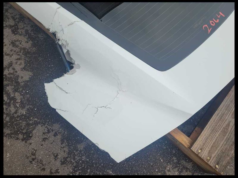 2014-2019 Chevrolet Corvette C7 Z06 Lift Gate Glass Back Rear Hatch Window - The Parts Farm