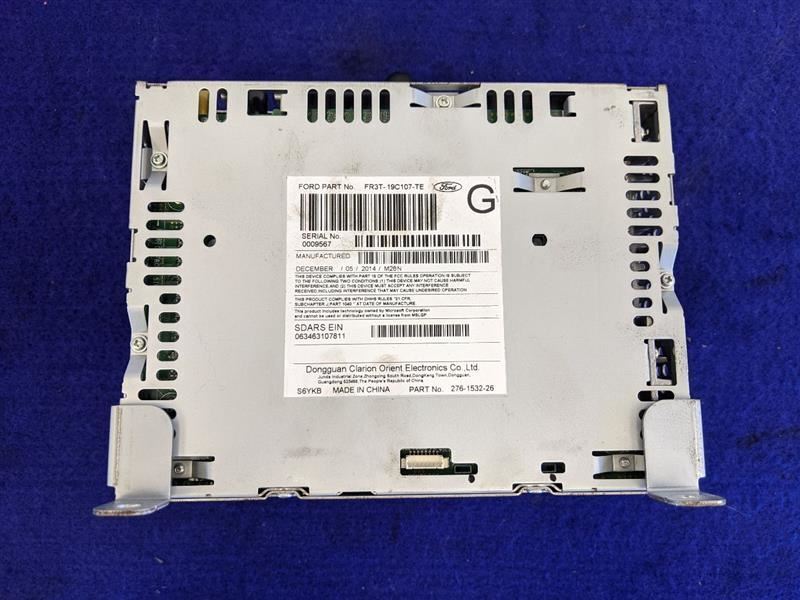 2015-2017 Ford Mustang GT S550 Audio Radio Receiver AM FM CD FR3T-19C107-TE - The Parts Farm