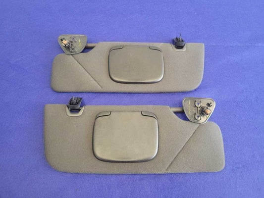 2005-2011 Ford Mustang GT GT500 Pair Coupe Sun Visors Mirror Shade Visor 2410