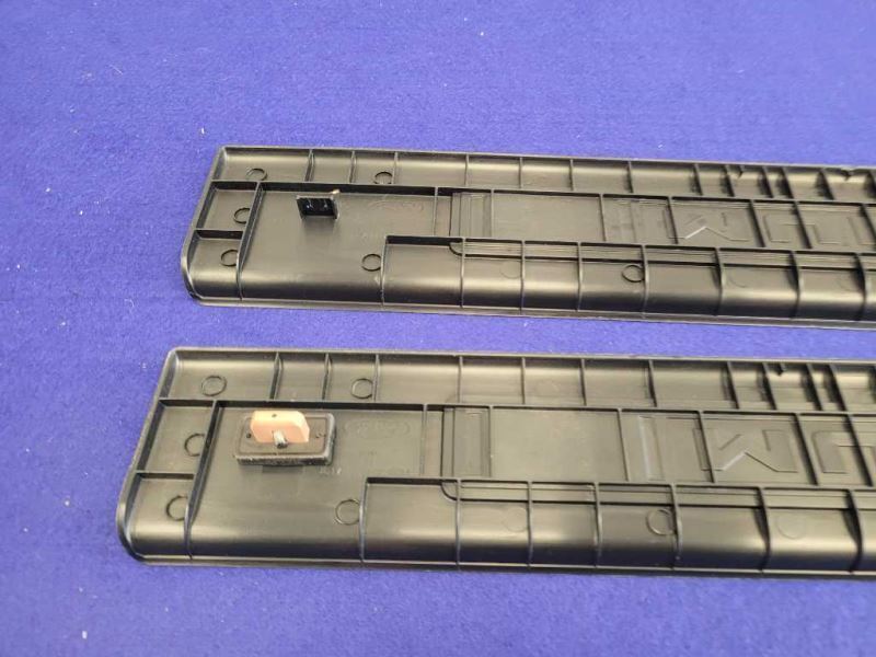 2015-2023 Ford Mustang GT S550 Pair Door Sill Plates Scuff Front 2287 - The Parts Farm