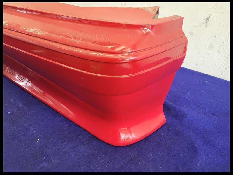 1987-1993 Ford Mustang GT 5.0L Rear Back Bumper Cover Paint Scuffs Scratches - The Parts Farm