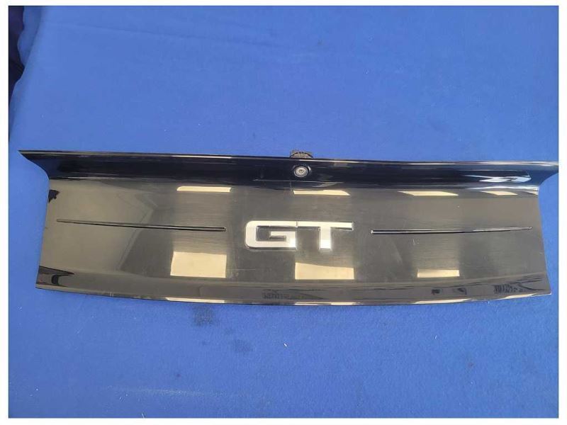 2015-2023 Ford Mustang GT Rear Tail Finish Panel Black Model Emblem Trunk - The Parts Farm