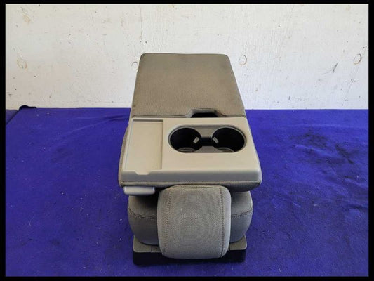 2015-2020 Ford F150 4x4 Pickup Truck Front Seat Bench Center Split Gray Cloth