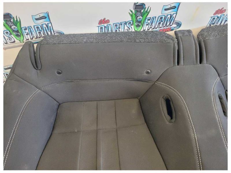 2018-2022 Ford Mustang GT S550 Rear Back Coupe Cloth Seats Upper Lower 2404 - The Parts Farm