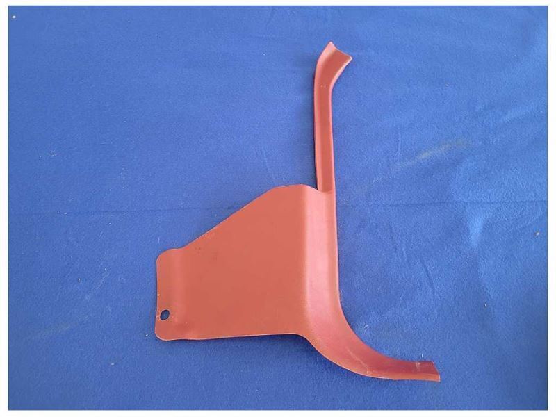 1987-1993 Ford Mustang GT 5.0L Passenger Right Lower Kick Panel Red 2298 - The Parts Farm