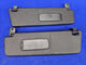 2010-2015 Chevy Camaro SS Pair Sun Visors Driver Passenger Coupe Visor - The Parts Farm