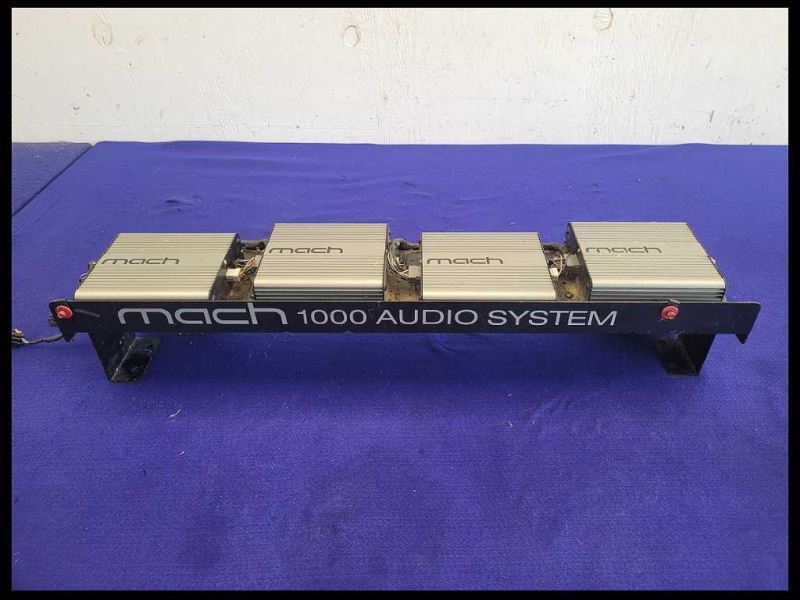 1999-2004 Ford Mustang Cobra SVT DOHC 4.6L Mach1000 Amplifier Rack Amps Tray - The Parts Farm