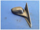 1999-2004 Ford Mustang GT Passenger Outer Rear View Mirror Power Black 2589 - The Parts Farm