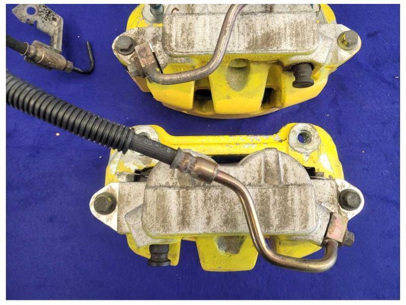 2005-2010 Ford Mustang GT 4.6L Pair Caliper Brake Front Pads Base 2406 - The Parts Farm