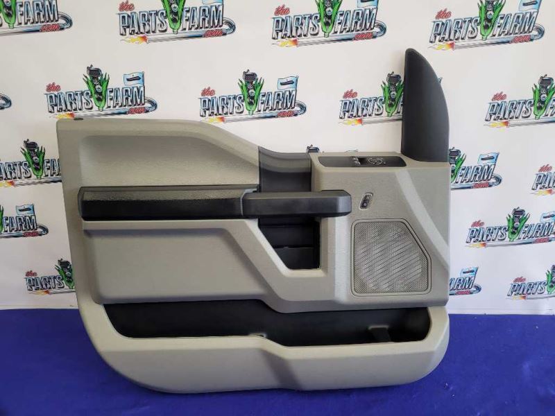 2015-2020 Ford F250 Pickup Truck Passenger Front Door Panel Gray Card 2296 - The Parts Farm