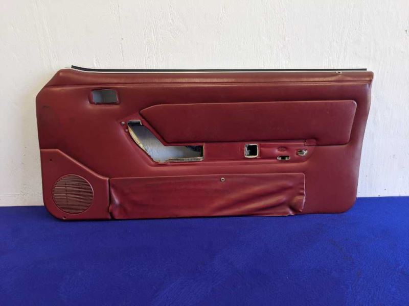 1991 Ford Mustang GT 5.0L Convertible Passenger Door Panel Arm Rest Kick Panel - The Parts Farm
