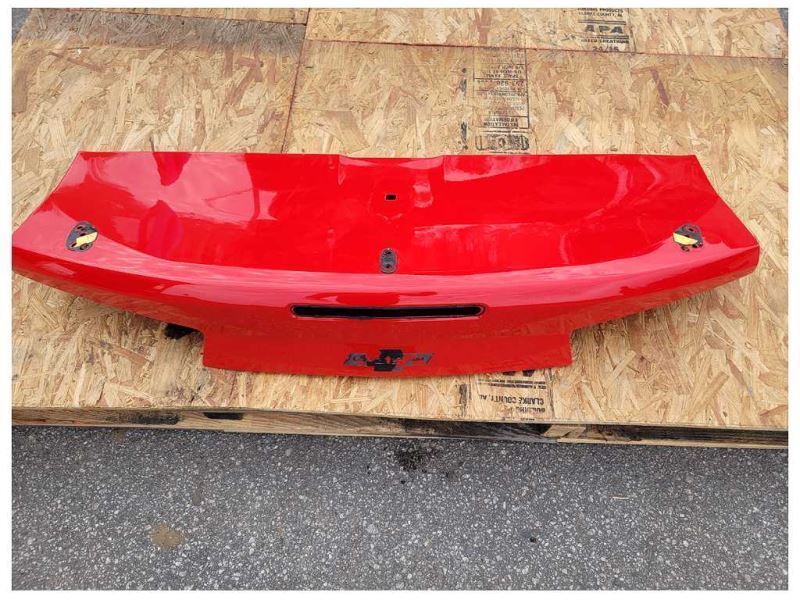 2019-2020 Chevrolet Camaro SS Rear Deck Lid Trunk No Spoiler Paint Red C124 - The Parts Farm