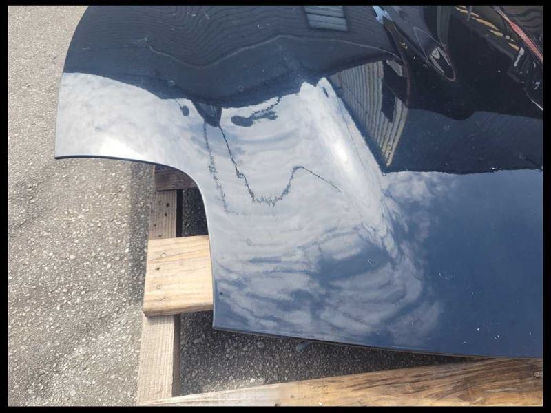 1997-2004 Chevrolet Corvette Z06 FRC C5 Hood Front Shell Bonnett Paint Black - The Parts Farm