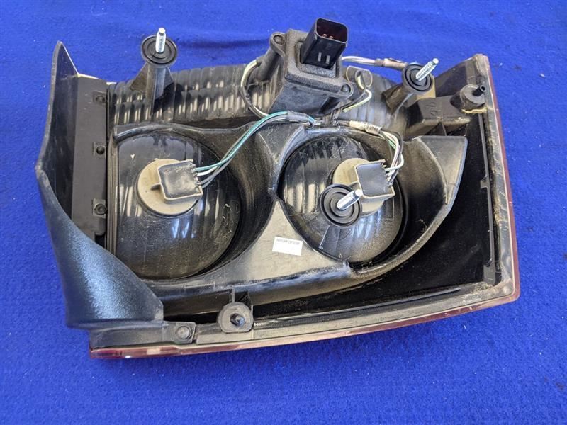 2006-2008 Dodge Charger SRT8 6.1L Passenger Right RH Taillight Lamp Lens Red - The Parts Farm