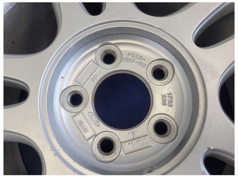 1994-2004 Ford Mustang GT Wheel 17x8 5 Spoke Silver *Bent Lip* 2521 - The Parts Farm