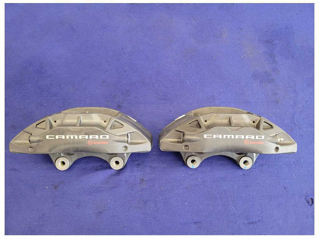 2016-2023 Chevrolet Camaro SS OEM NTO Brembo Front Brake Calipers Bare C62 - The Parts Farm