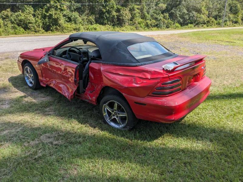 1994-1995 Ford Mustang GT 5.0L Front Glove Box Passenger Dash Gray 2454 - The Parts Farm