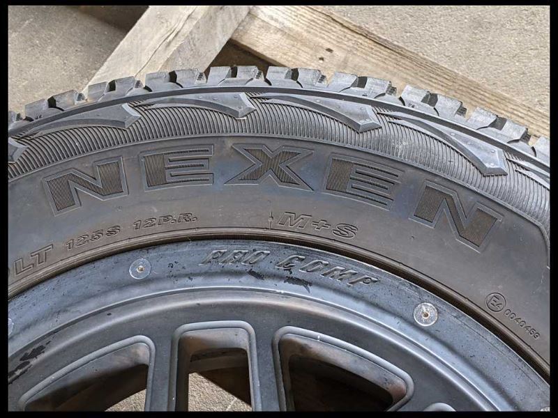 2015-2017 Ford F150 Pickup Truck Wheel 20x8-1/2 Black Nexen Rim Tire Off Road - The Parts Farm
