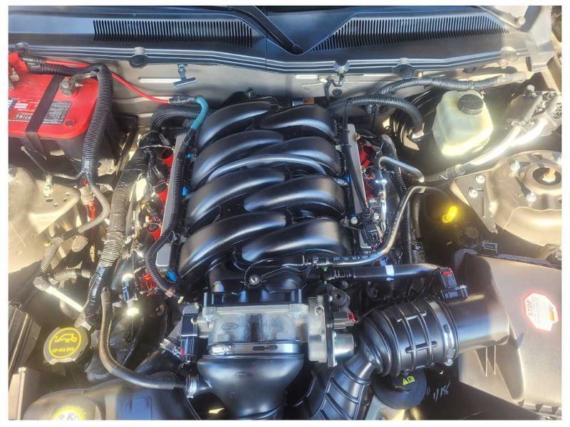 2005-2009 Ford Mustang GT Coupe Fuel Door Cap Driver Side Paint TK 2585 - The Parts Farm